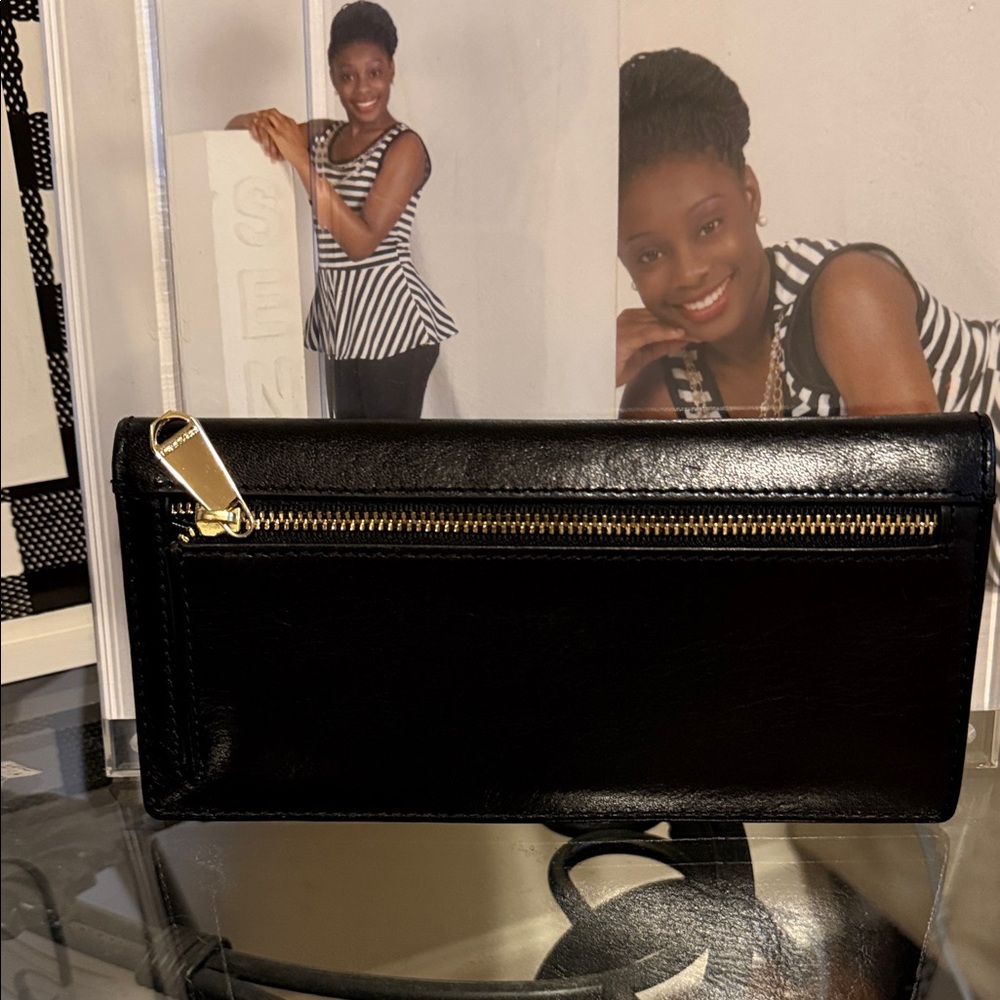 Brahmin Ady Wallet Black Topsail - Picture 2 of 7
